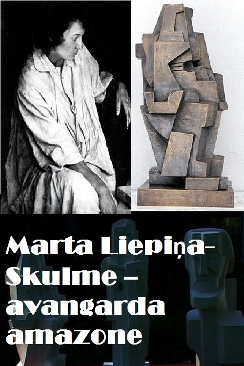 Poster de Marta Liepiņa-Skulme – avangarda amazone