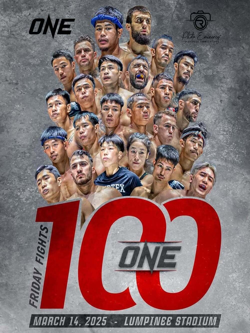 Poster de ONE Friday Fights 100: Muangthai vs. Abdulmedzhidov