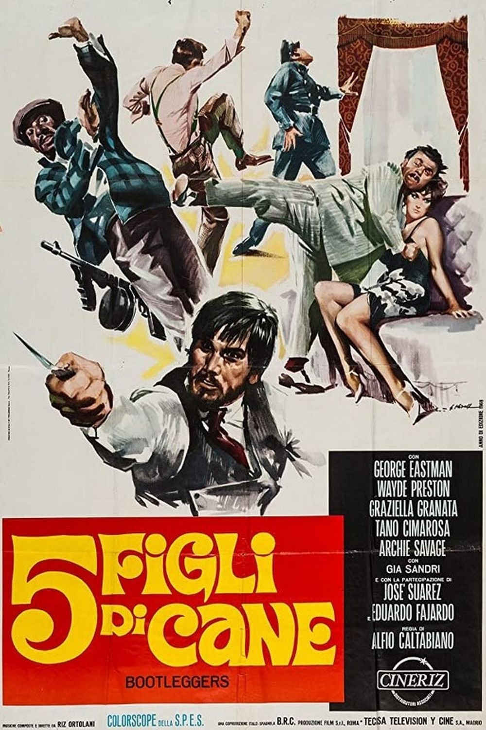 Poster de Cinque figli di cane