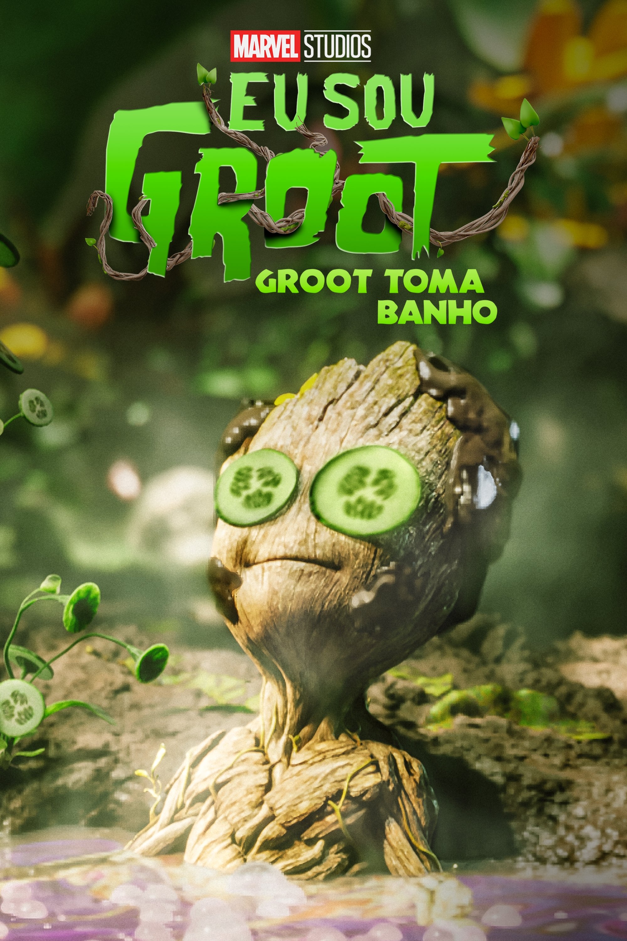 Poster de Groot Toma Banho