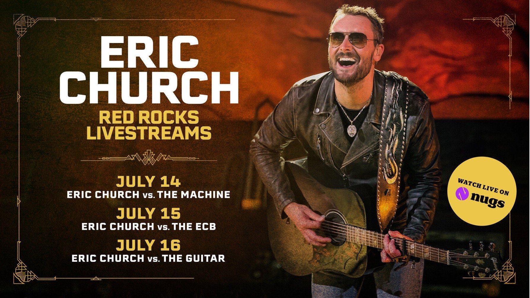 Eric Church vs. The Machine (Live at Red Rocks Amphitheatre) 7-14-2025