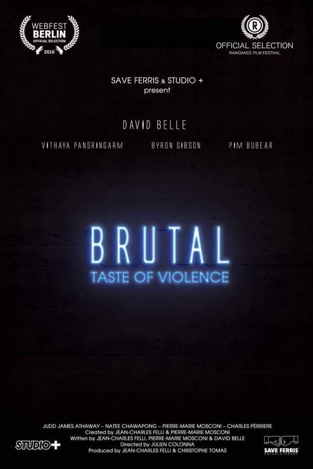 Poster de Brutal A Taste of Violence.