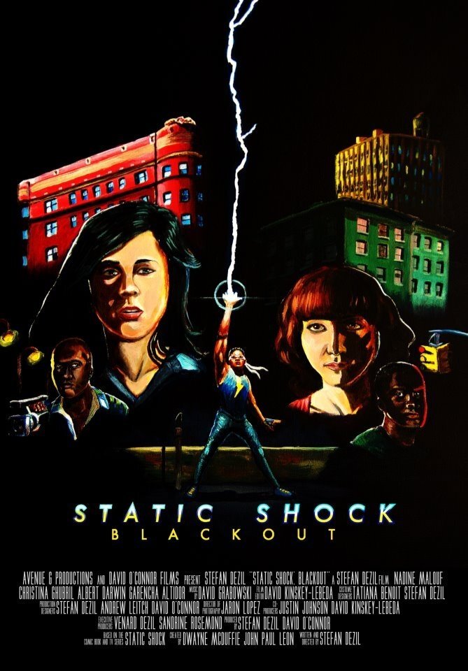 Poster de Static Shock Blackout