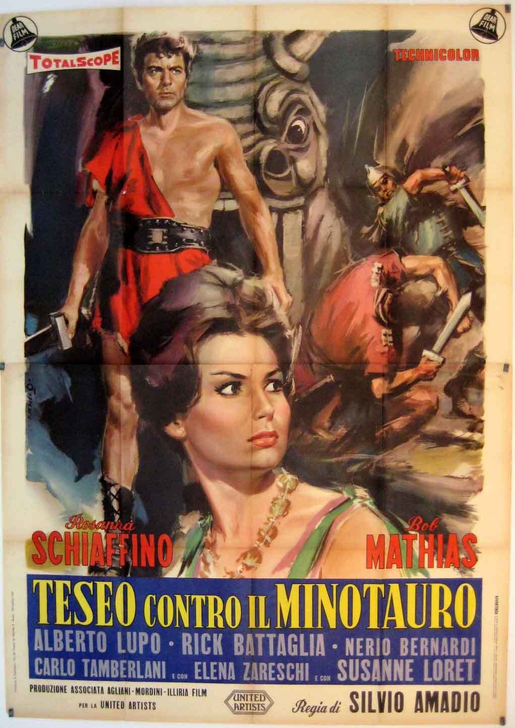 Poster de Teseo contro il minotauro