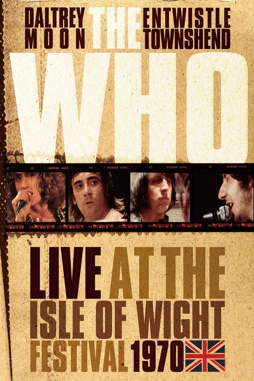 Poster de The Who - Live at the Isle of Wight Festival 1970