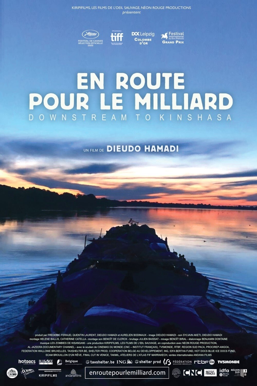 Poster de Downstream to Kinshasa