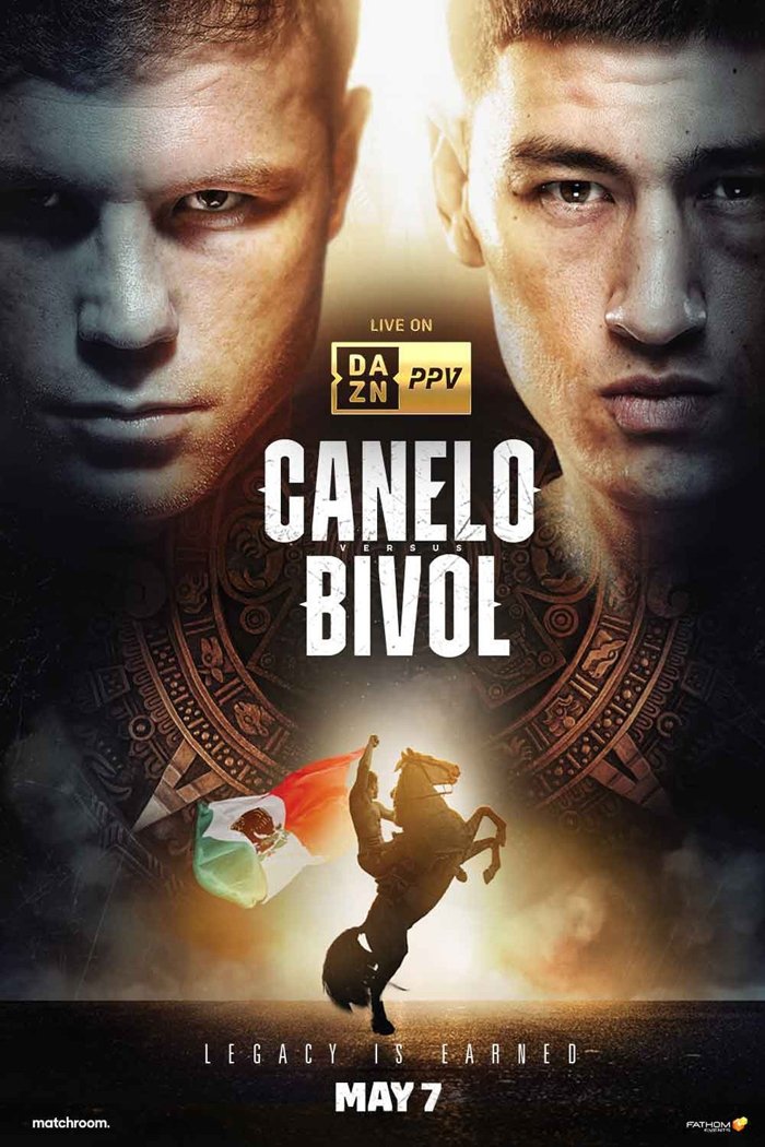 Poster de Canelo Alvarez vs. Dmitry Bivol