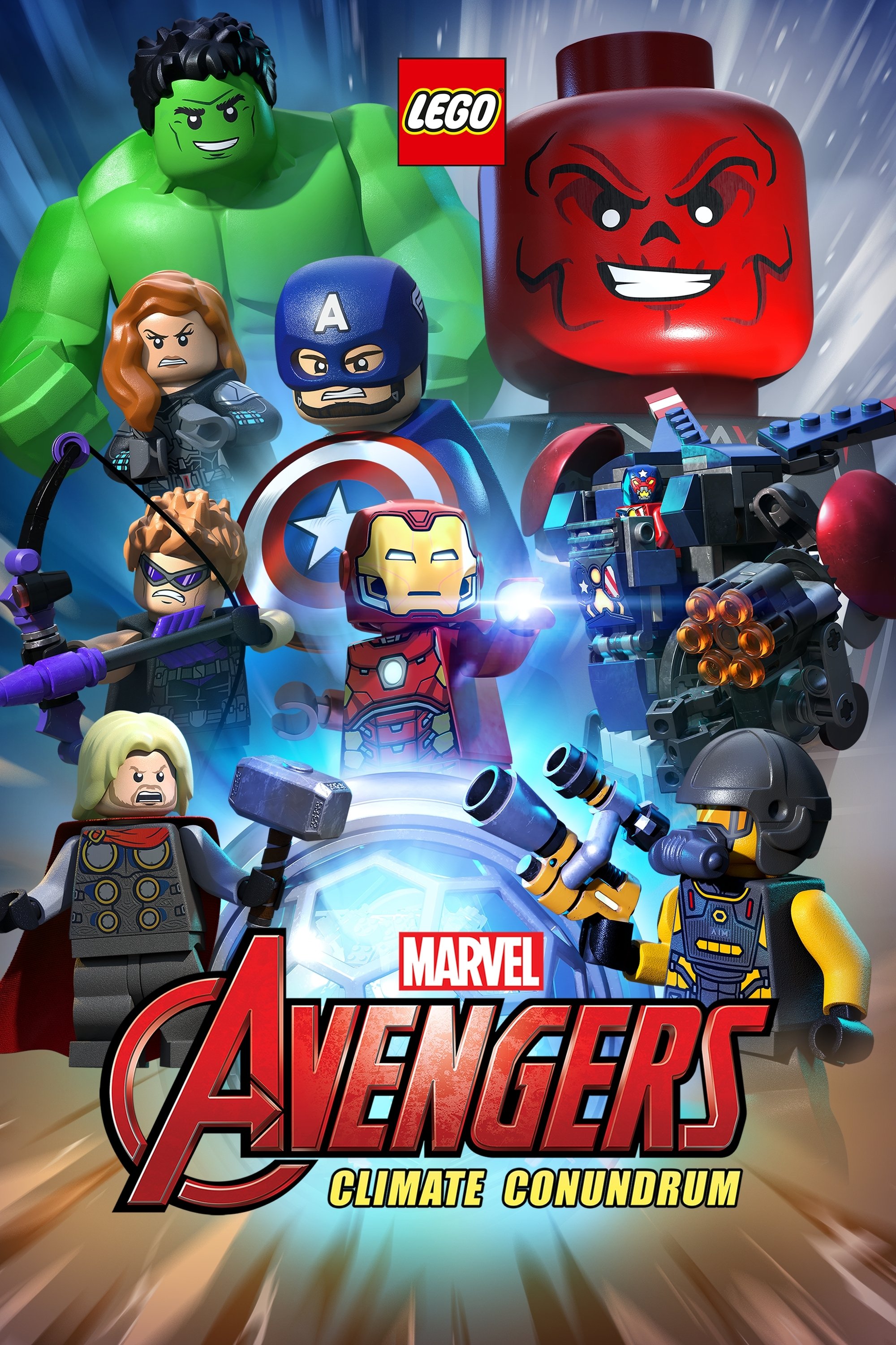 Poster de LEGO Marvel: Problemas Climáticos