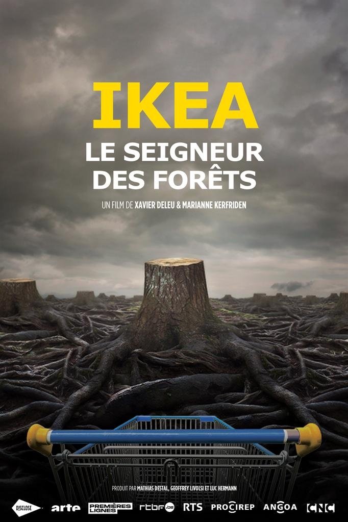 Poster de Ikea, le seigneur des forêts