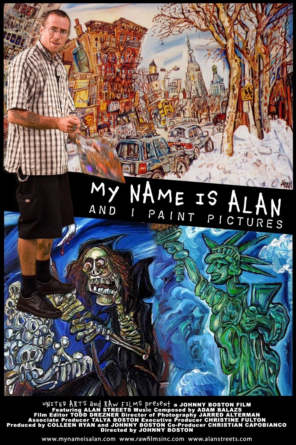Poster de My Name Is Alan and I Paint Pictures