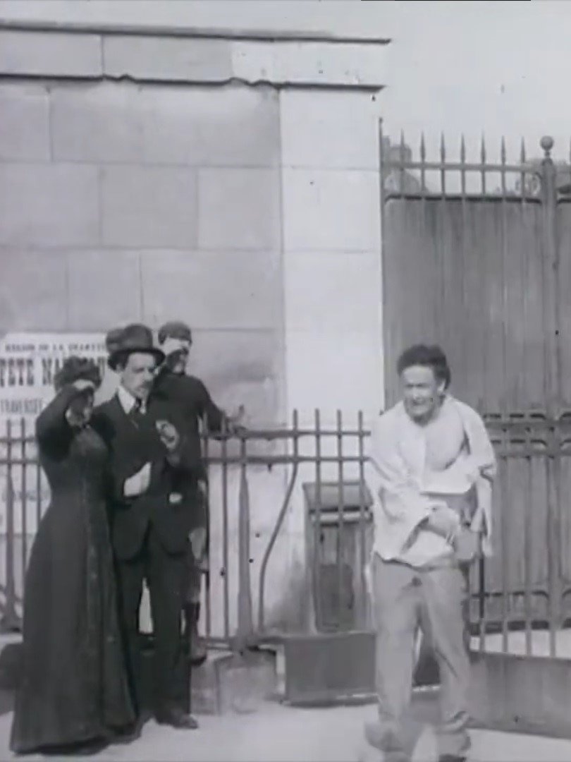 Poster de Les exploits d'Houdini à Paris; ou, Les merveilleux expoits d'Houdini