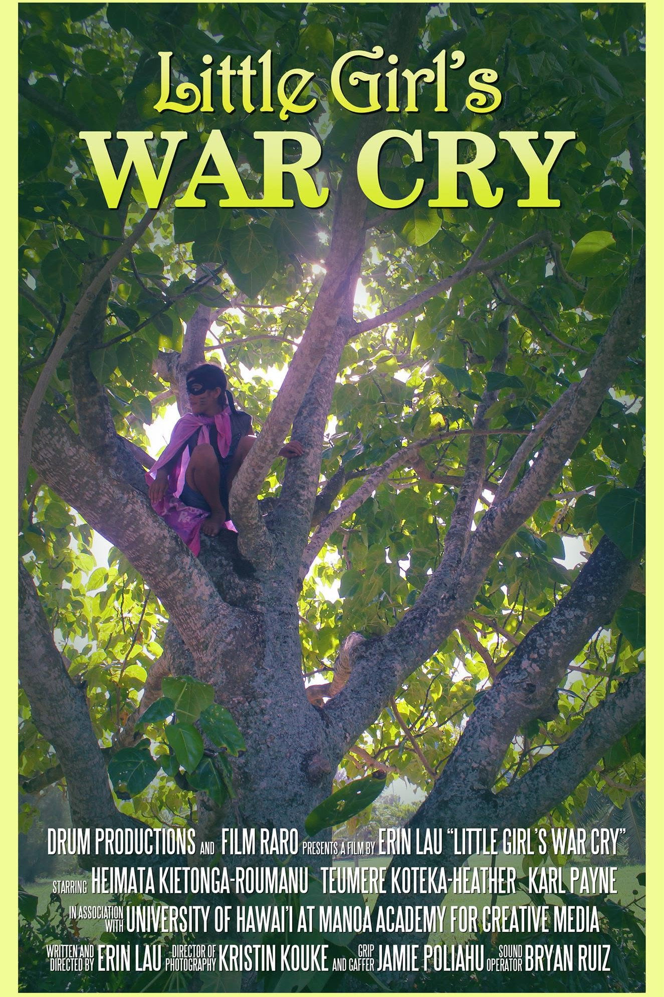 Little Girl's War Cry