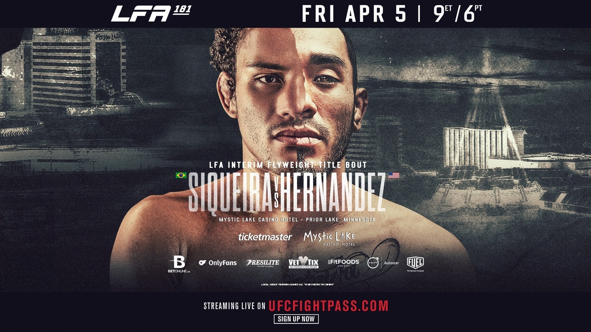 LFA 181: Siqueira vs. Hernandez