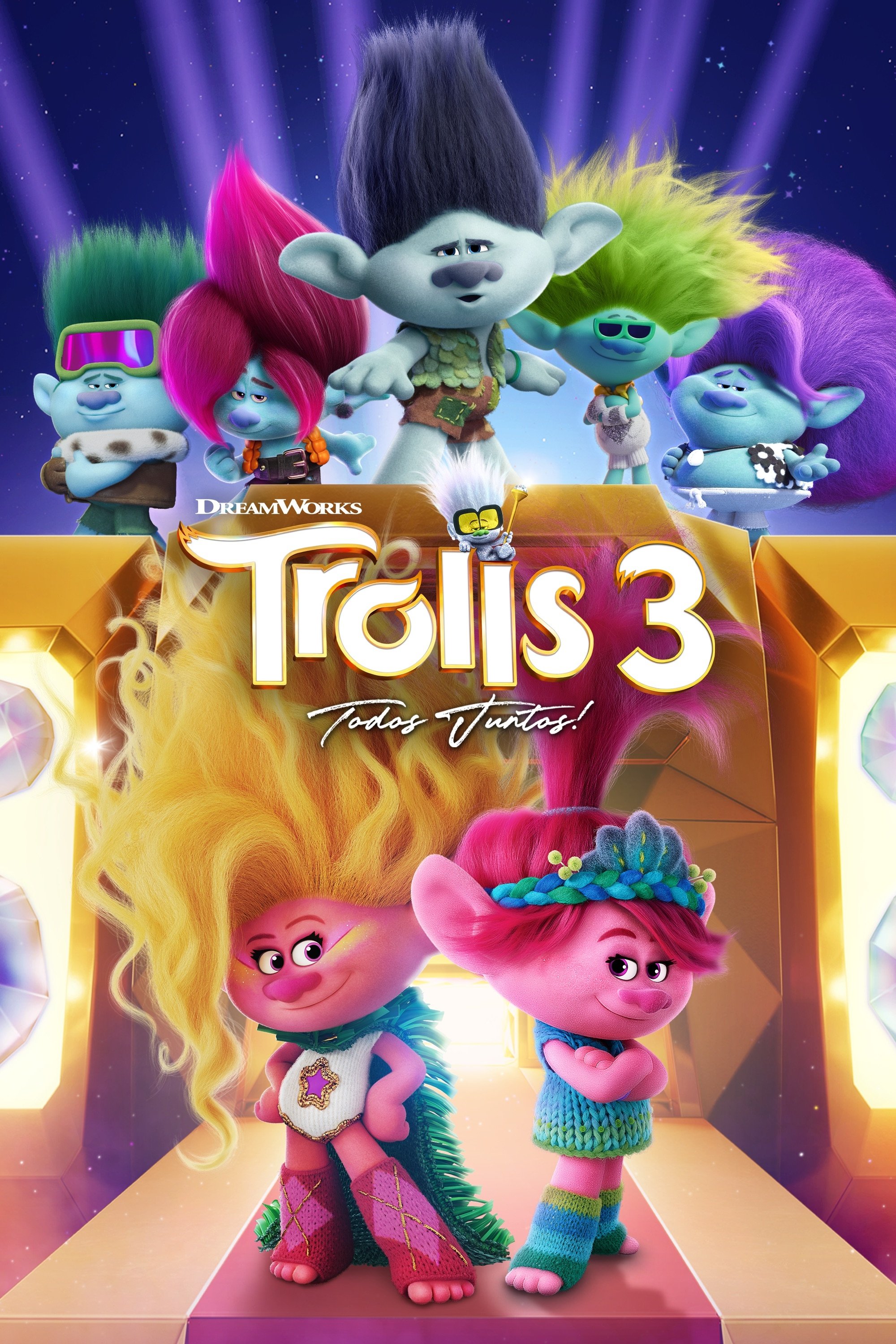 Poster de Trolls 3: Juntos Novamente