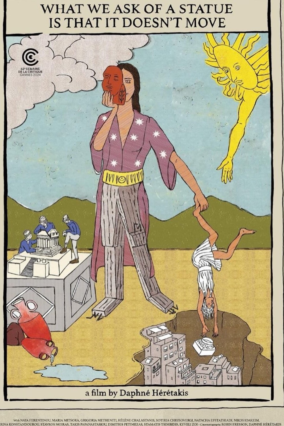 Poster de Αυτο που ζηταμε απο ενα αγαλμα ειναι να μην κινειται