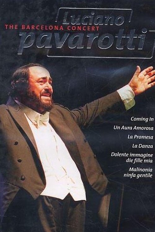 Poster de Luciano Pavarotti - The Barcelona Concert in 2002