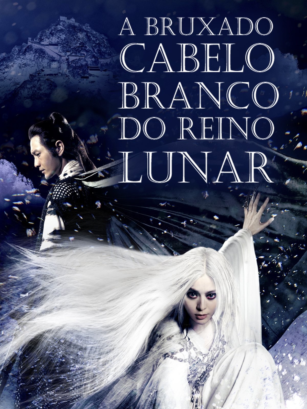 Poster de A Bruxa do Cabelo Branco do Reino Lunar