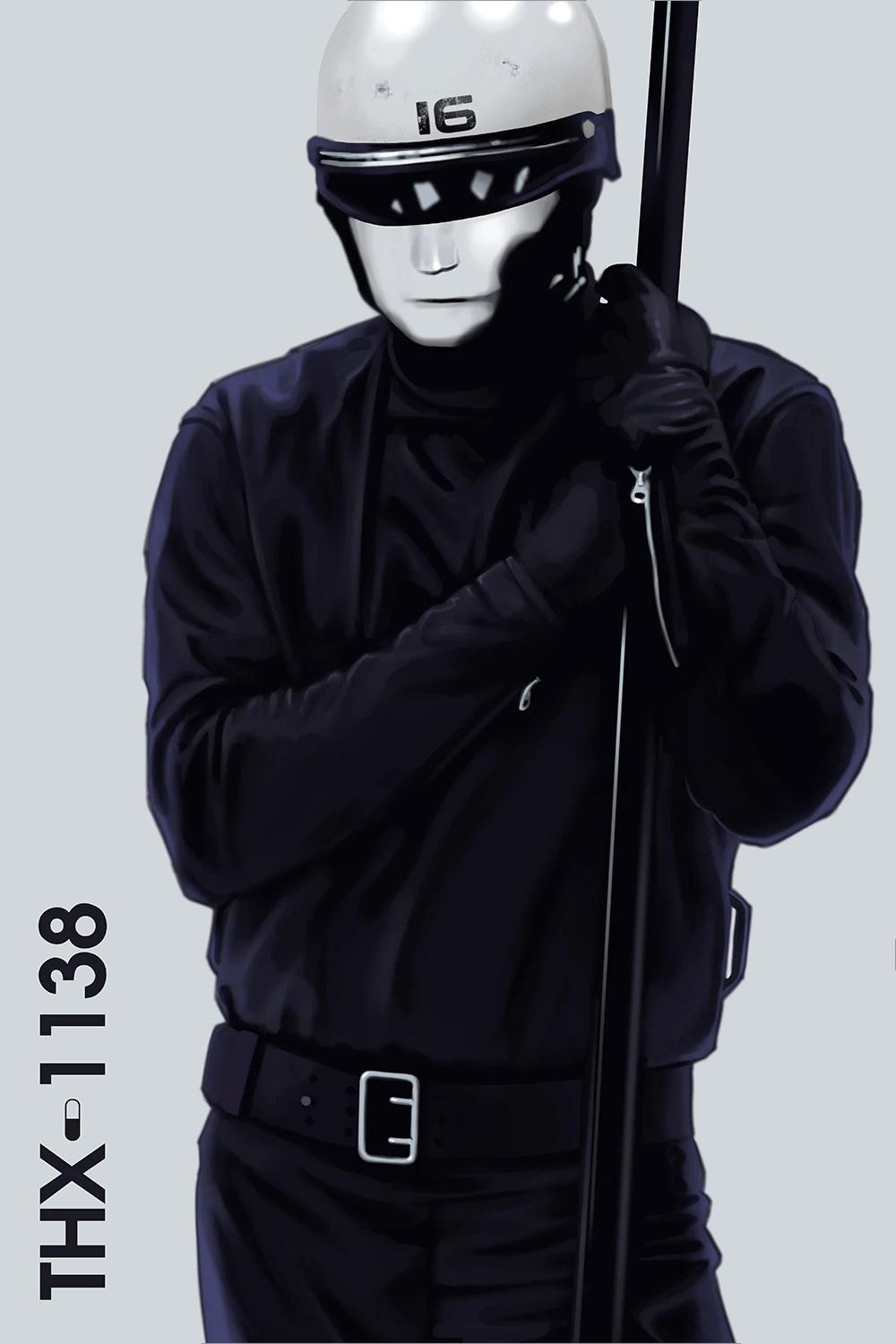 Poster de THX 1138