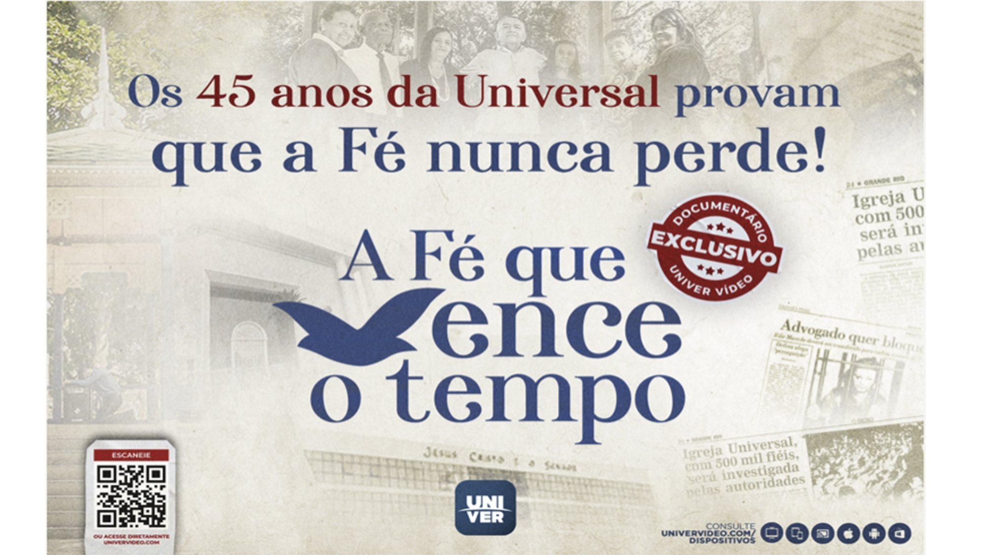 A fé que vence o tempo