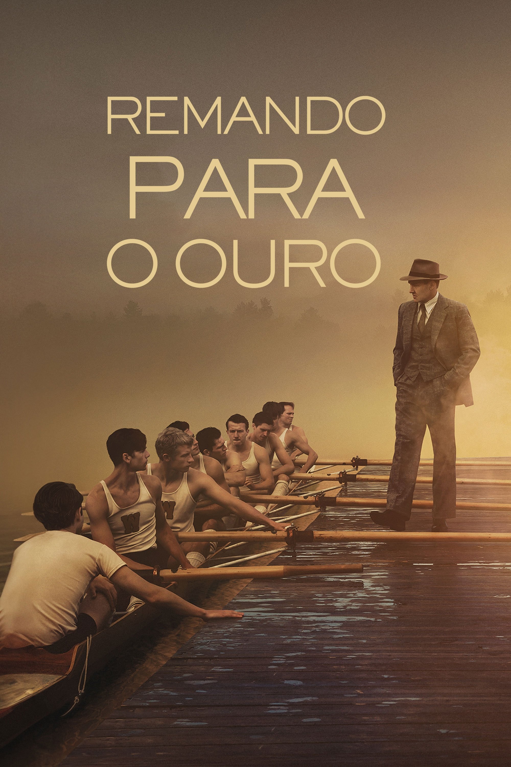 Poster de Remando para o Ouro