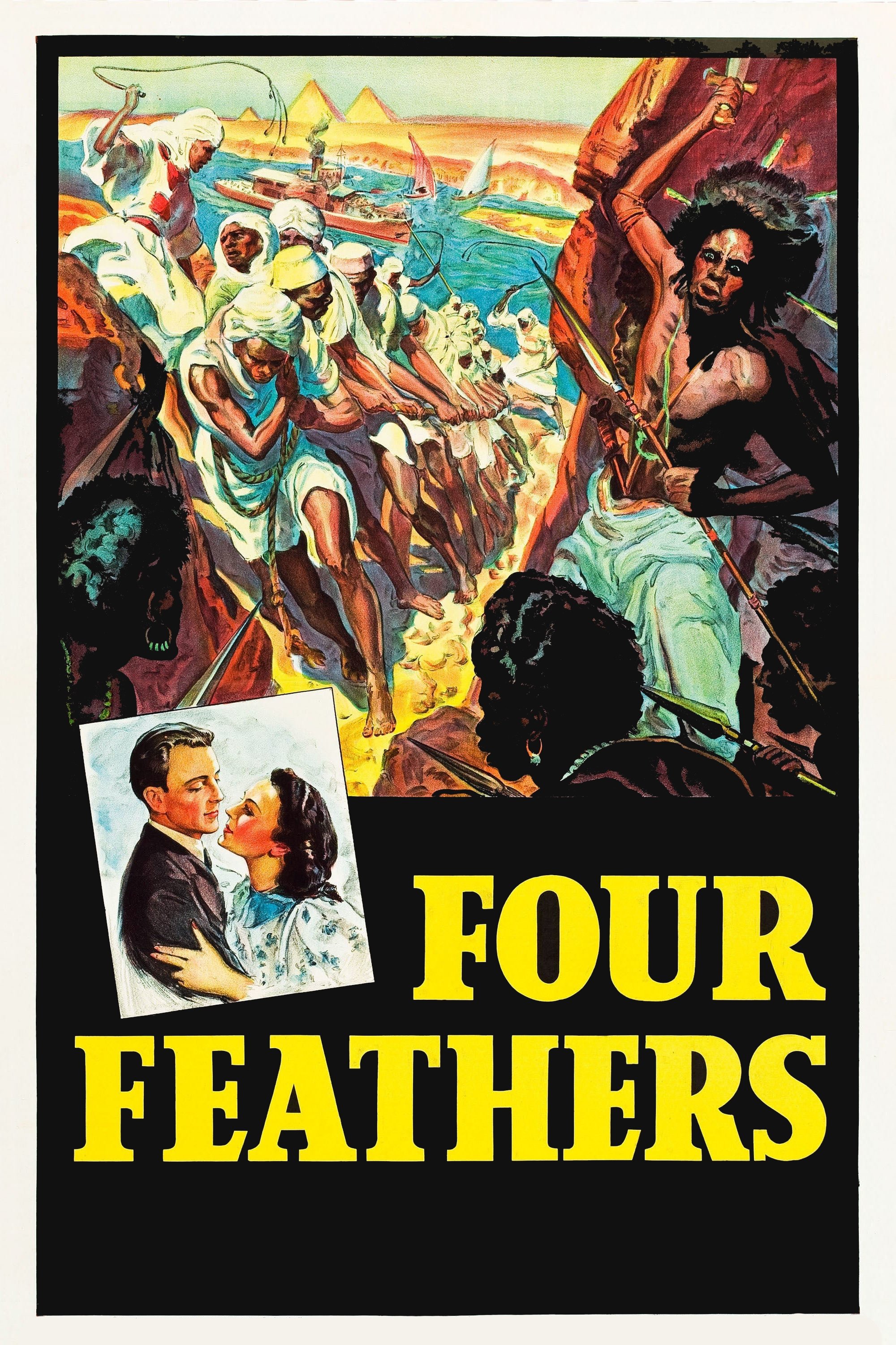 Poster de As Quatro Penas Brancas