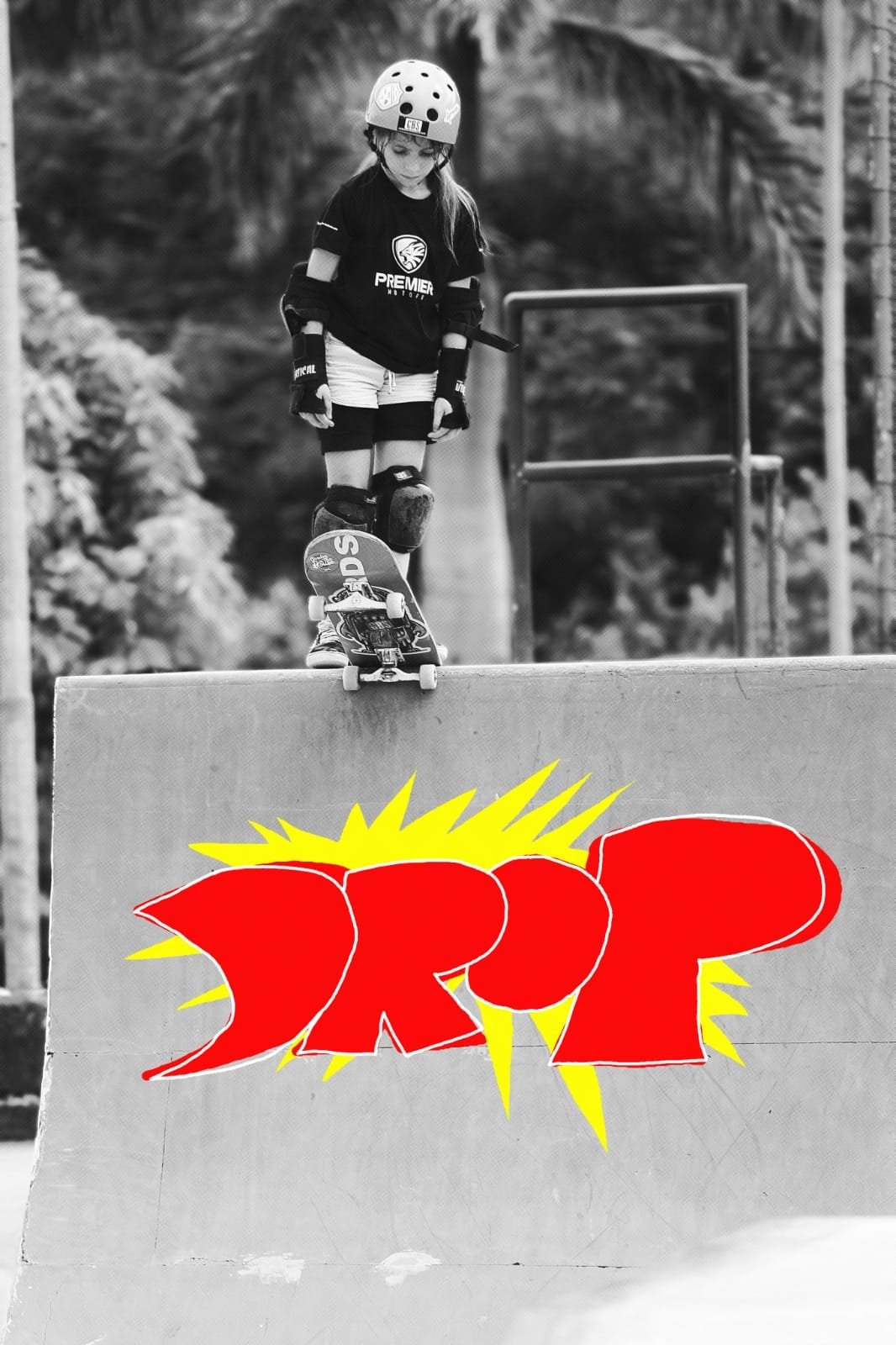 Poster de um pequeno registro do 3.º Santo Drop Luizense
