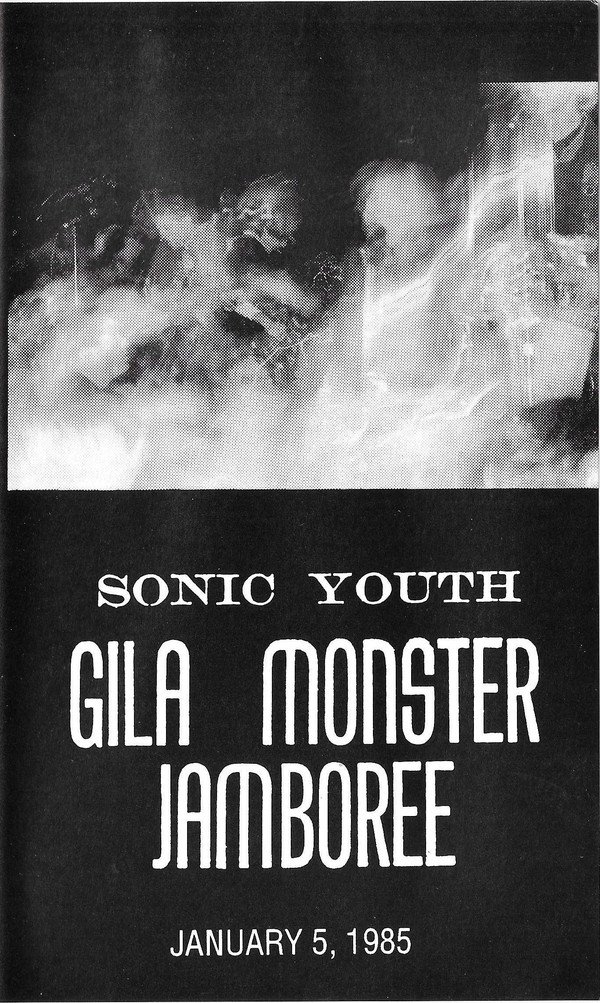 Poster de Sonic Youth - Gila Monster Jamboree - January 5, 1985
