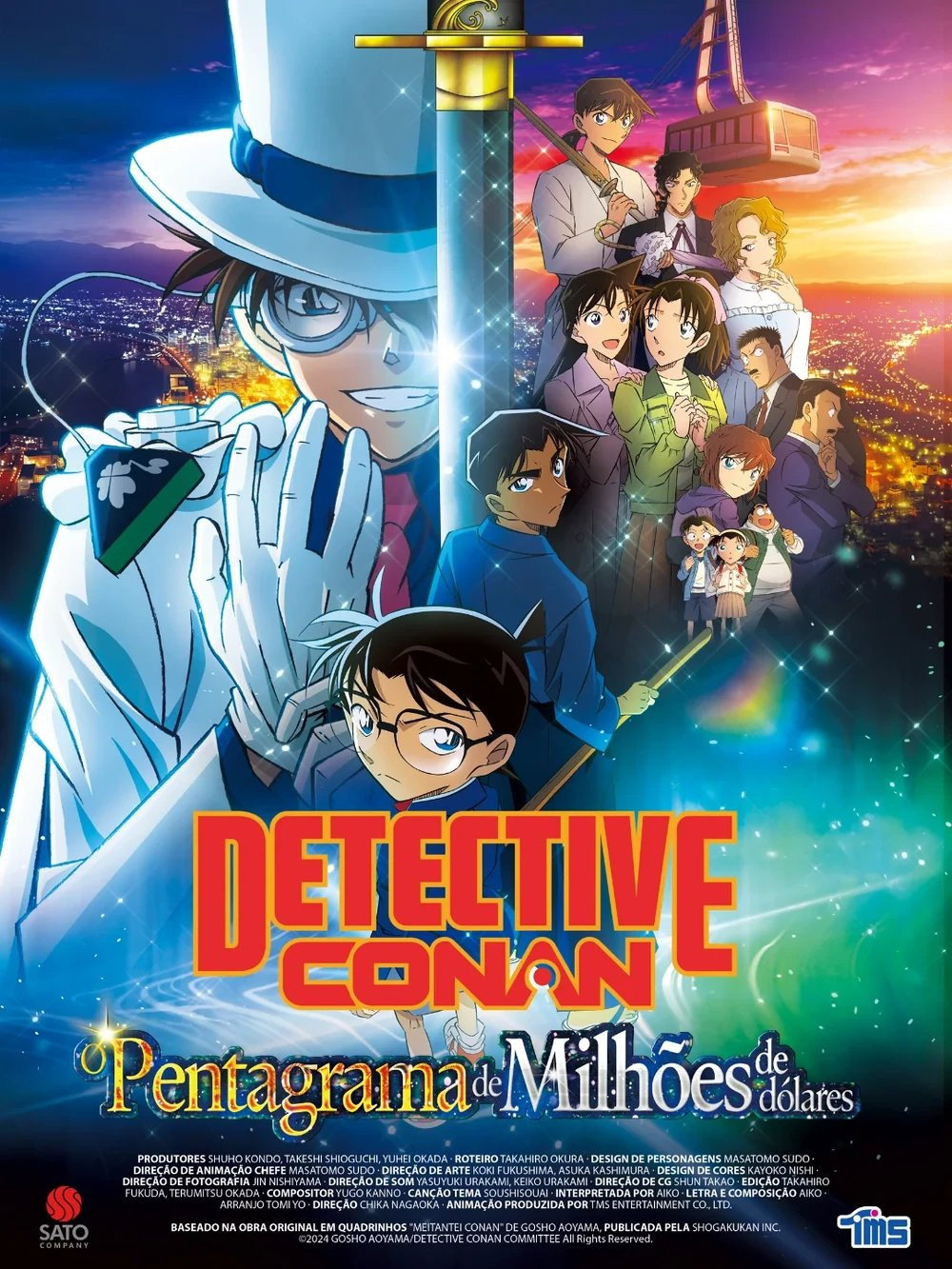 Detetive Conan: O Pentagrama de Milhões de Dólares