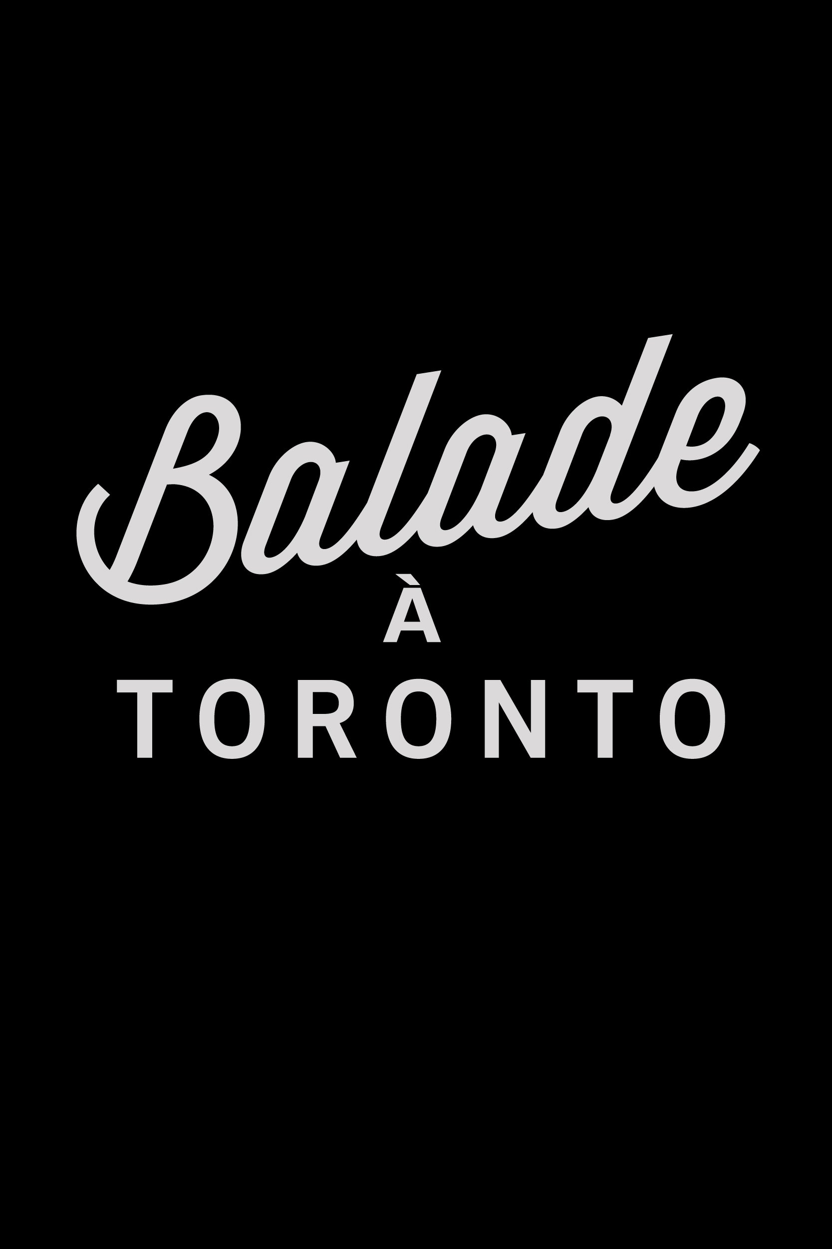Poster de Balade à Toronto