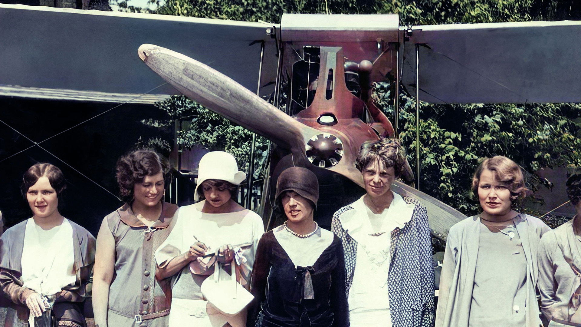 Airships, female pilots, and automobiles