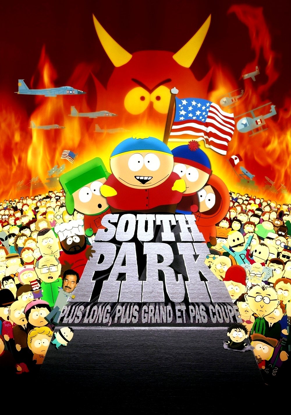 Affiche du film South Park: Bigger, Longer & Uncut