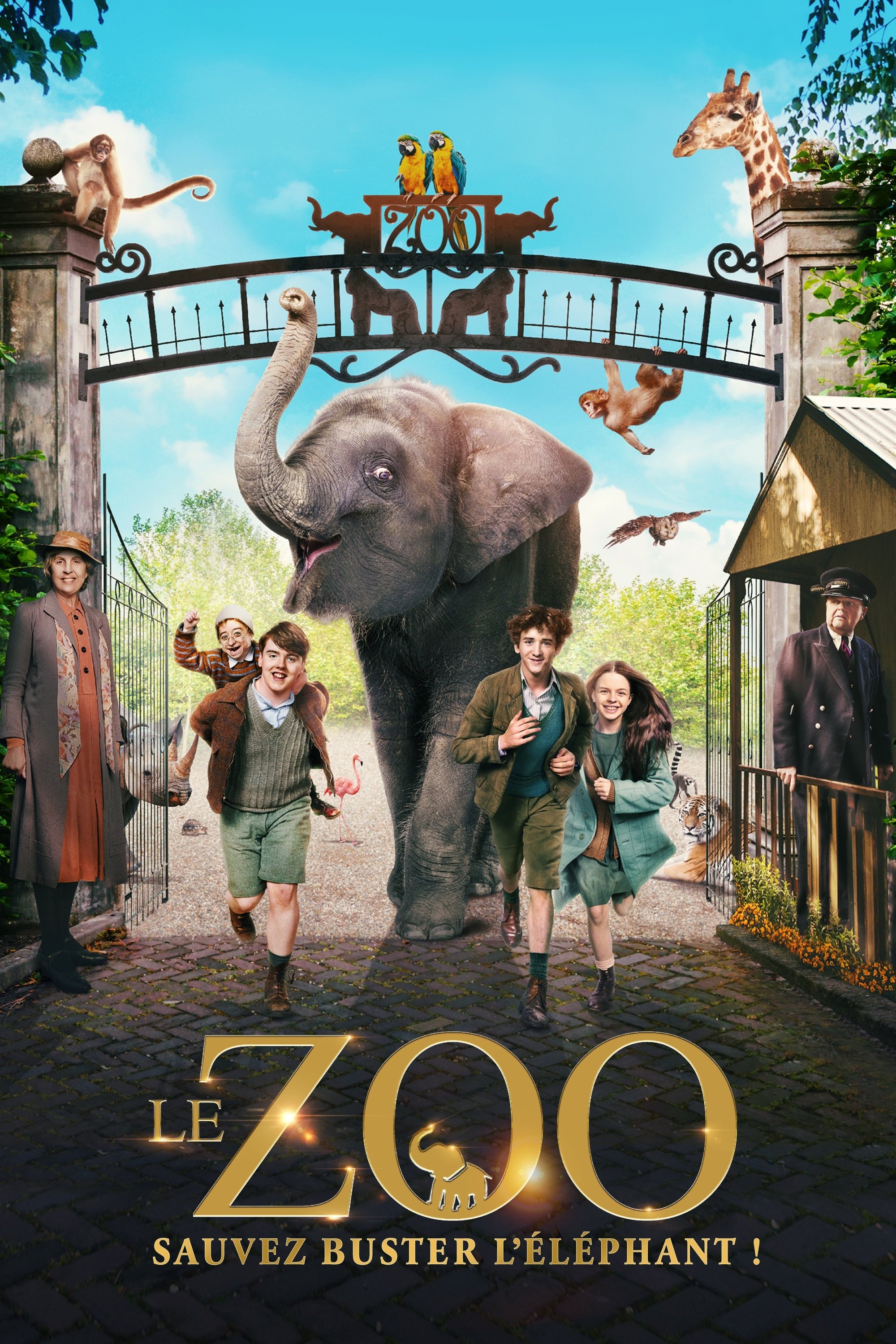 Affiche du film Le Zoo : Sauvez Buster l'éléphant !