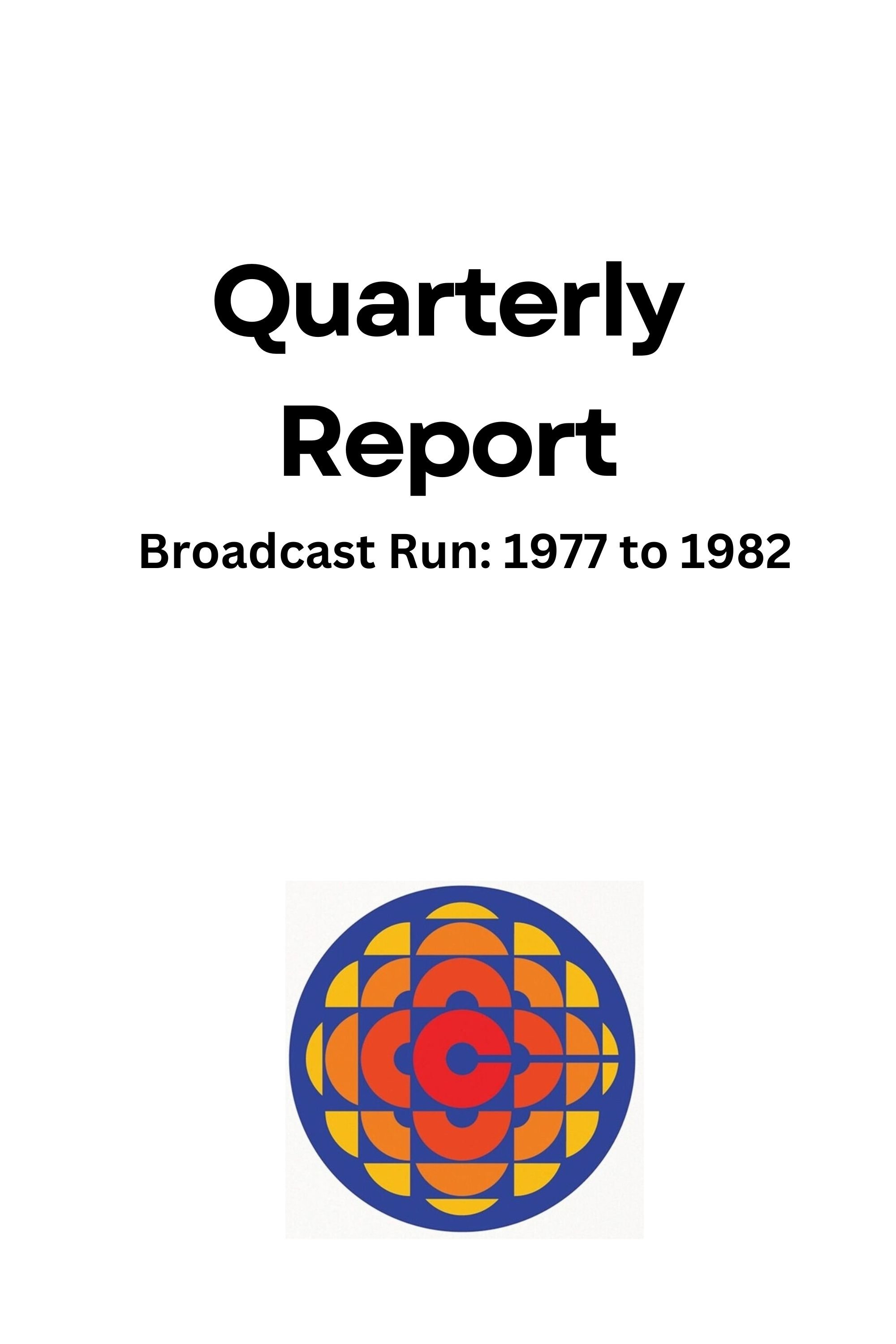 Poster de Quarterly Report