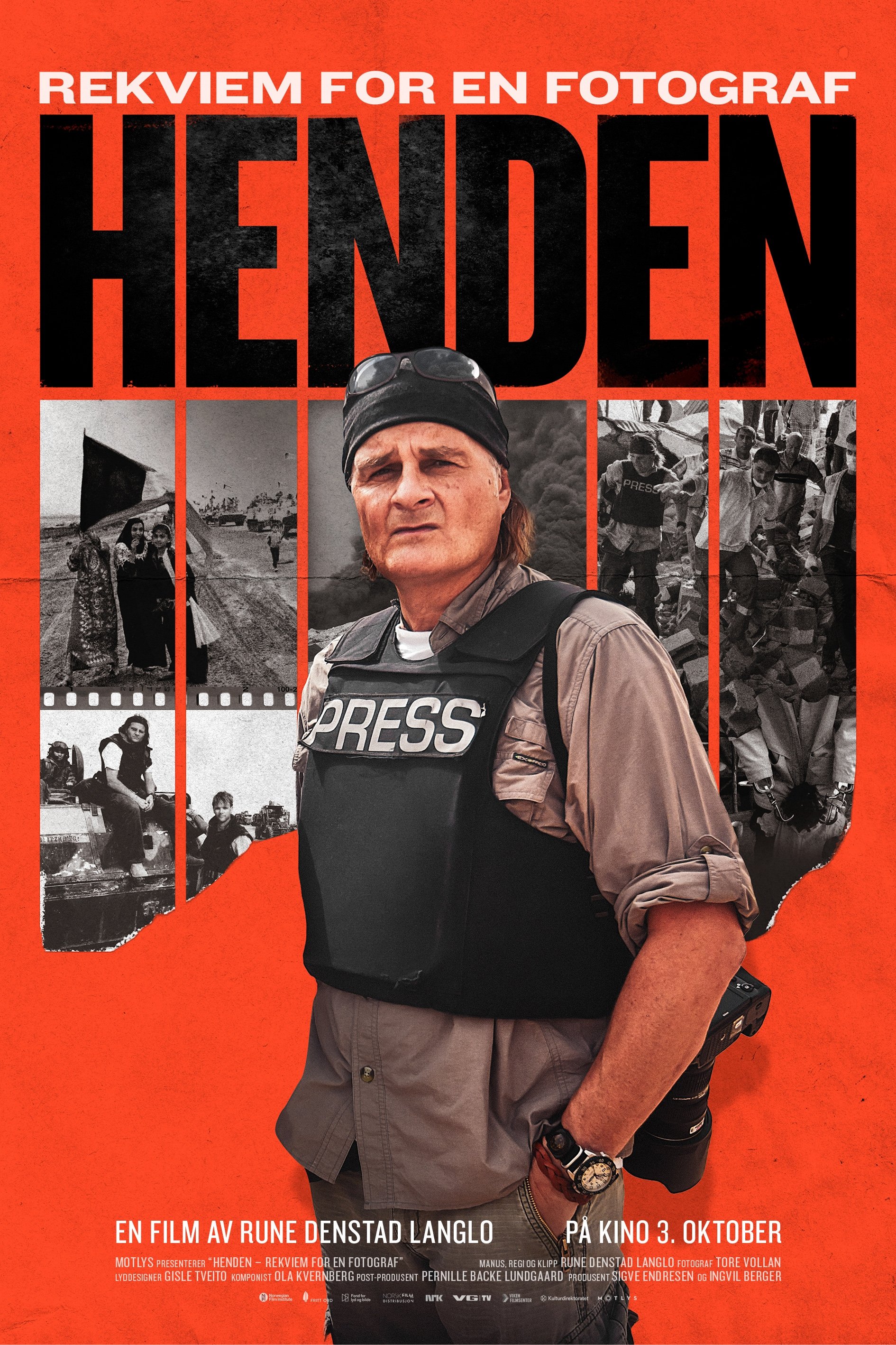 Poster de Henden - rekviem for en fotograf