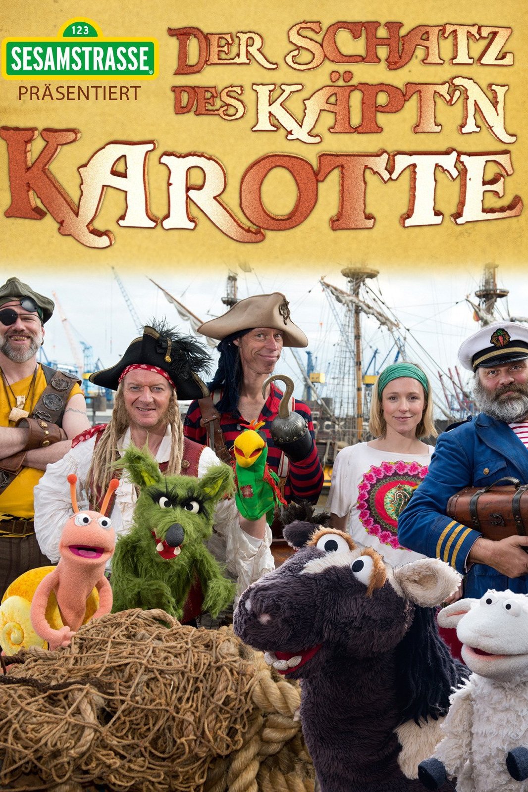 Poster de Sesamstrasse präsentiert: Der Schatz des Käpt'n Karotte