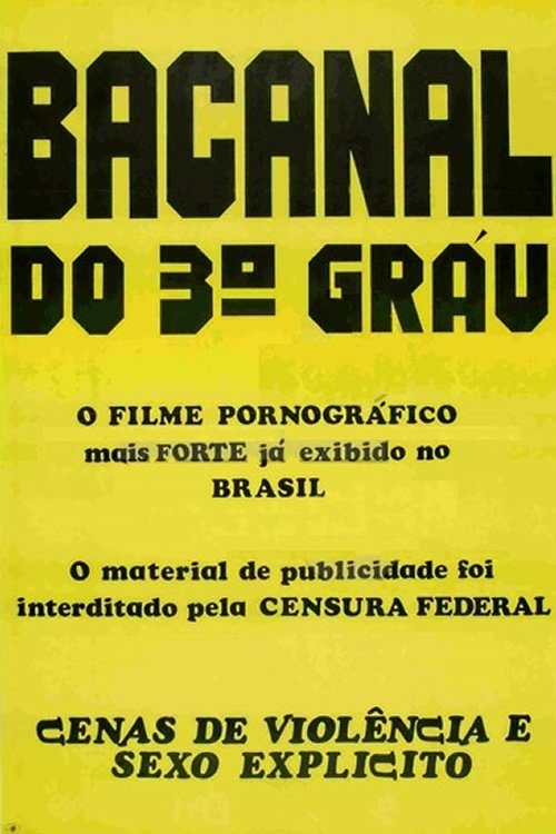 Poster de Bacanal do Terceiro Grau