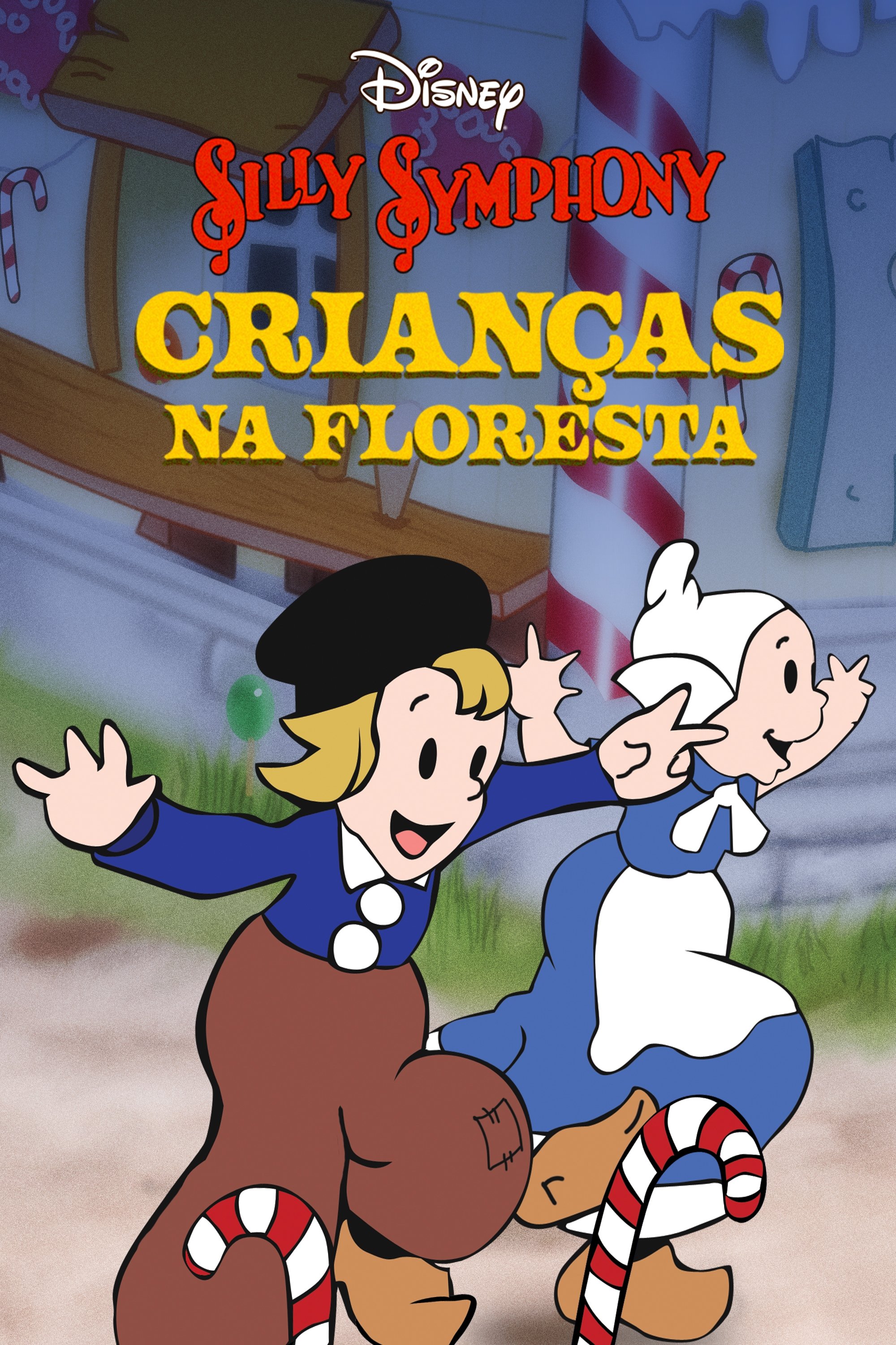 Poster de Crianças na Floresta