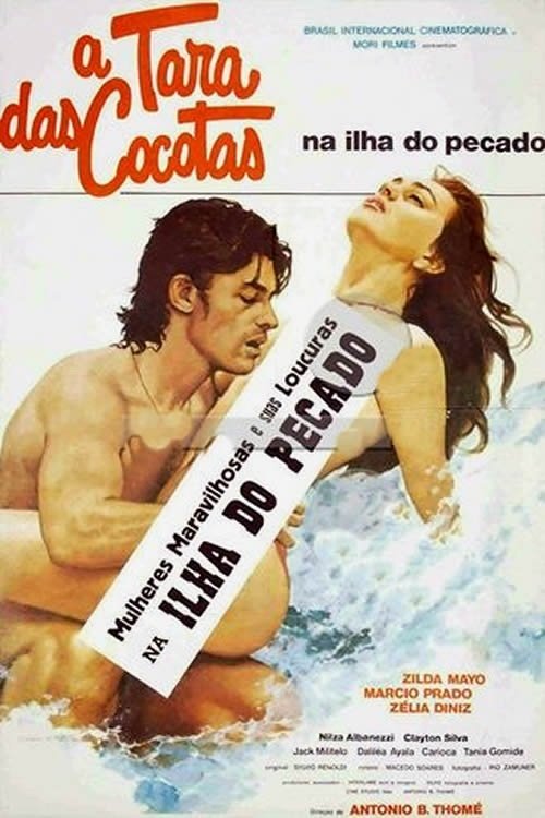 Poster de Tara das Cocotas na Ilha do Pecado