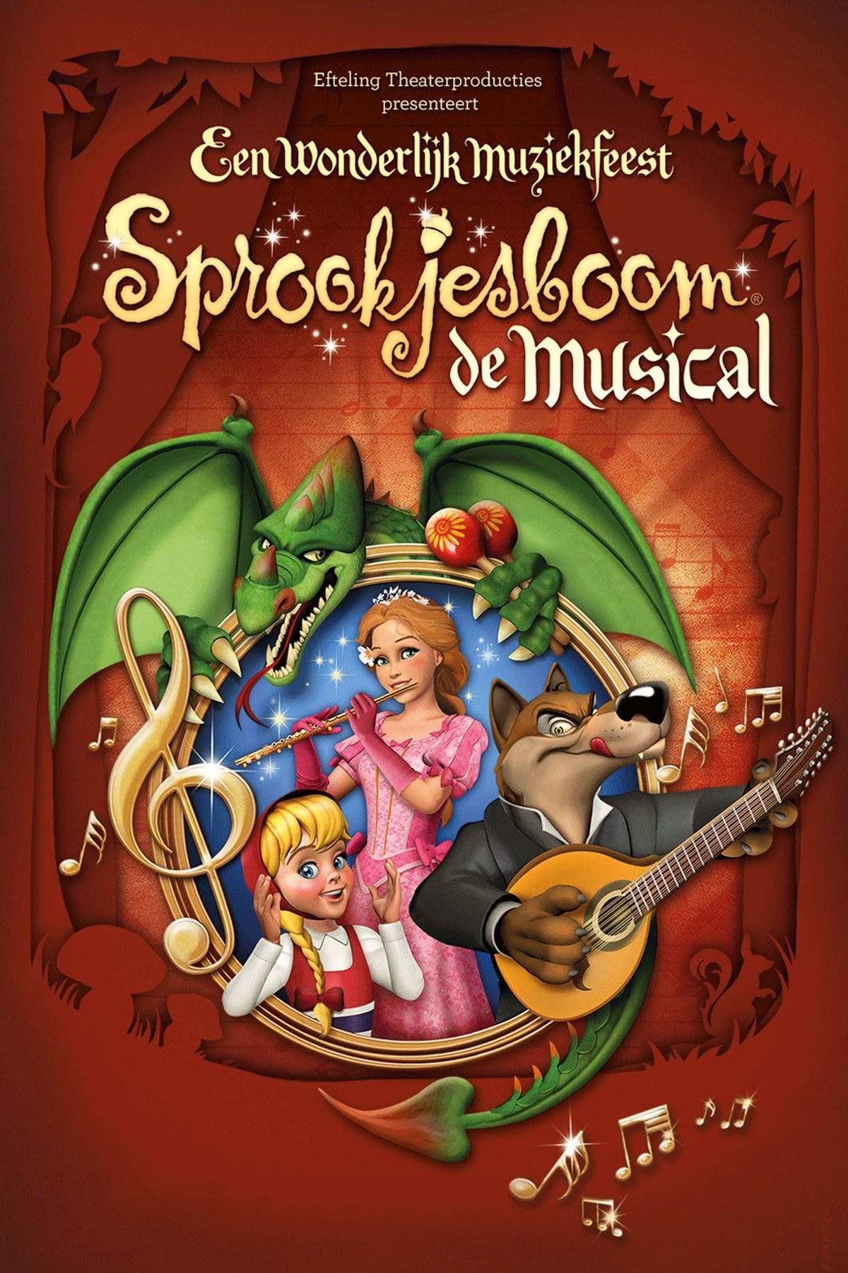 Poster de Sprookjesboom de Musical - Een Wonderlijk Muziekfeest