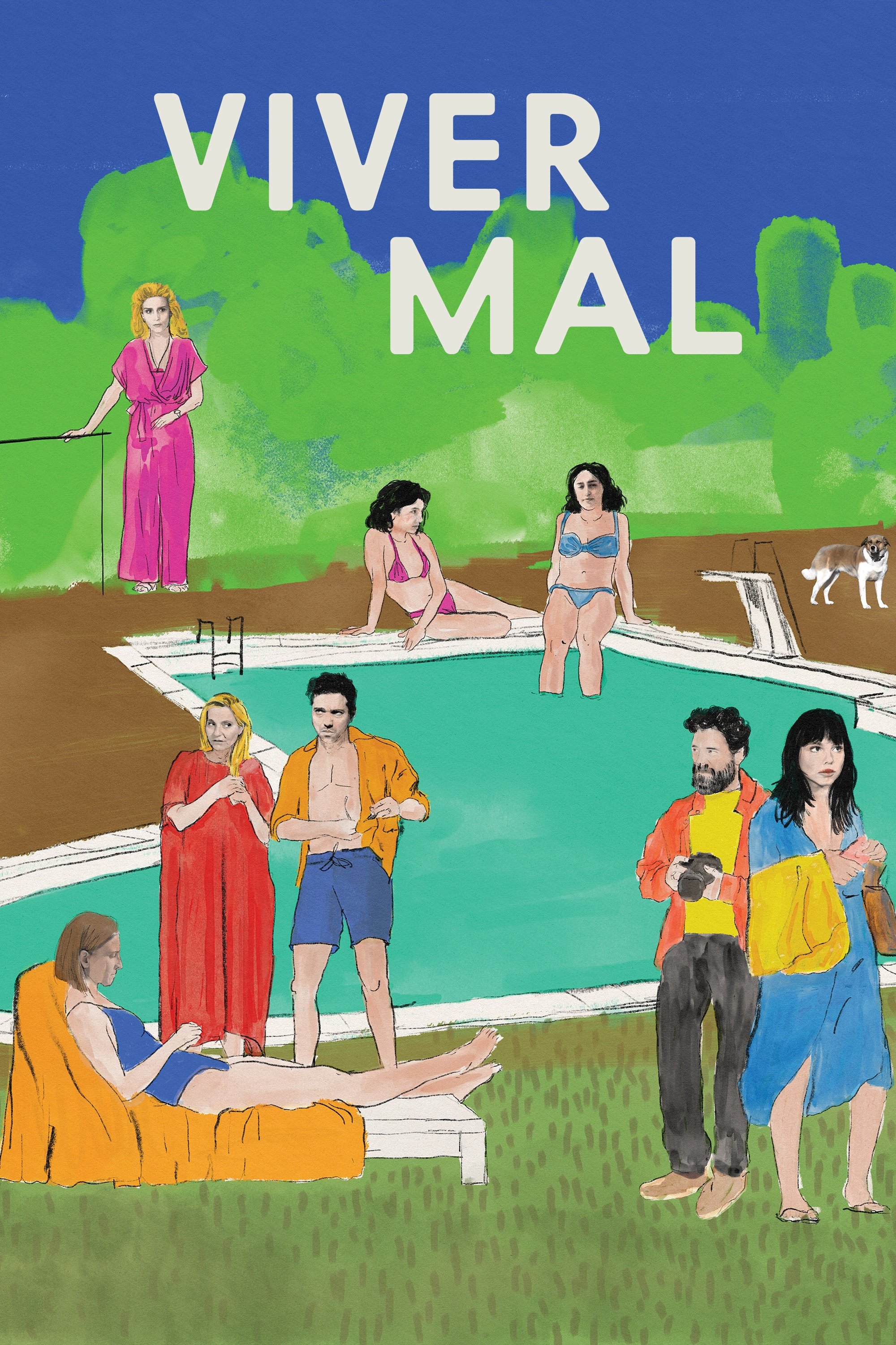 Poster de Viver Mal