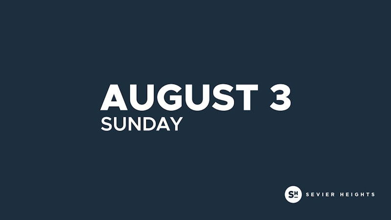 Sunday Service | August 3, 2025