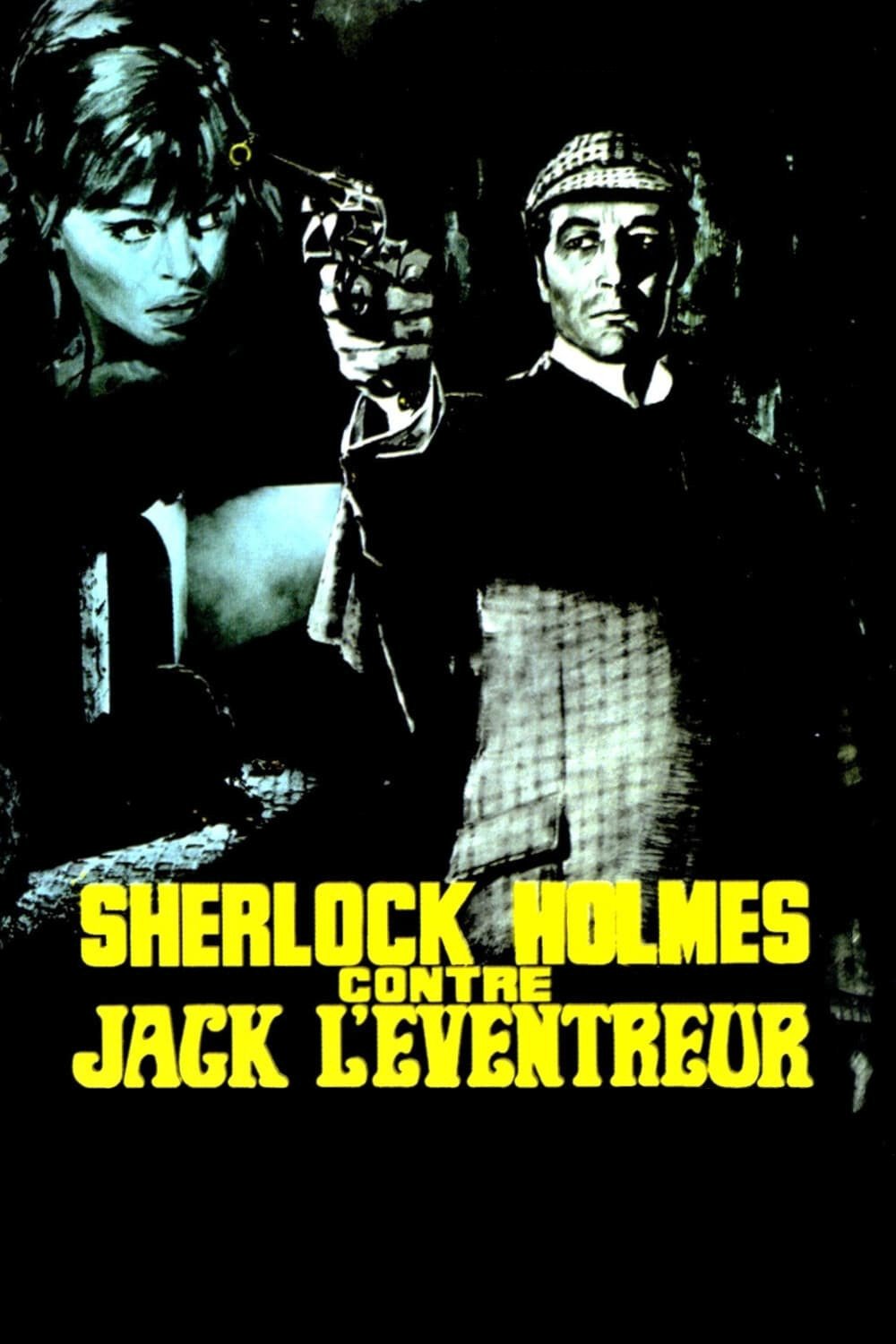 Affiche du film Sherlock Holmes contre Jack l'Éventreur