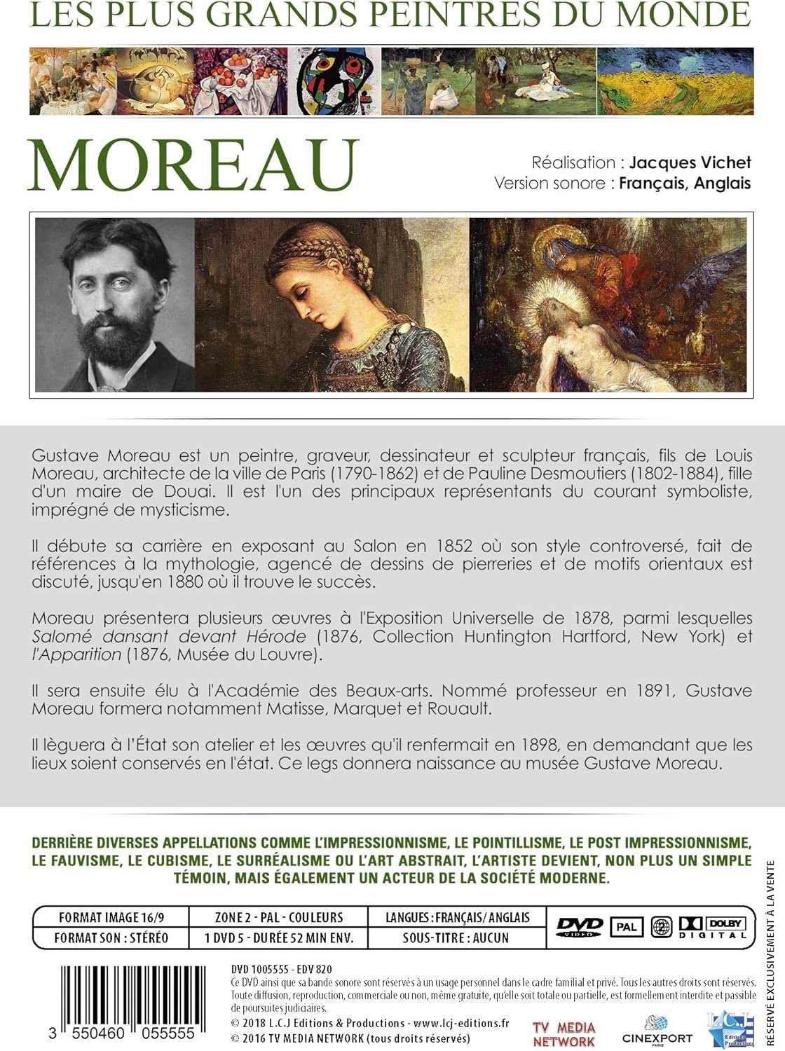 Les plus grands peintres du monde : Gustave Moreau