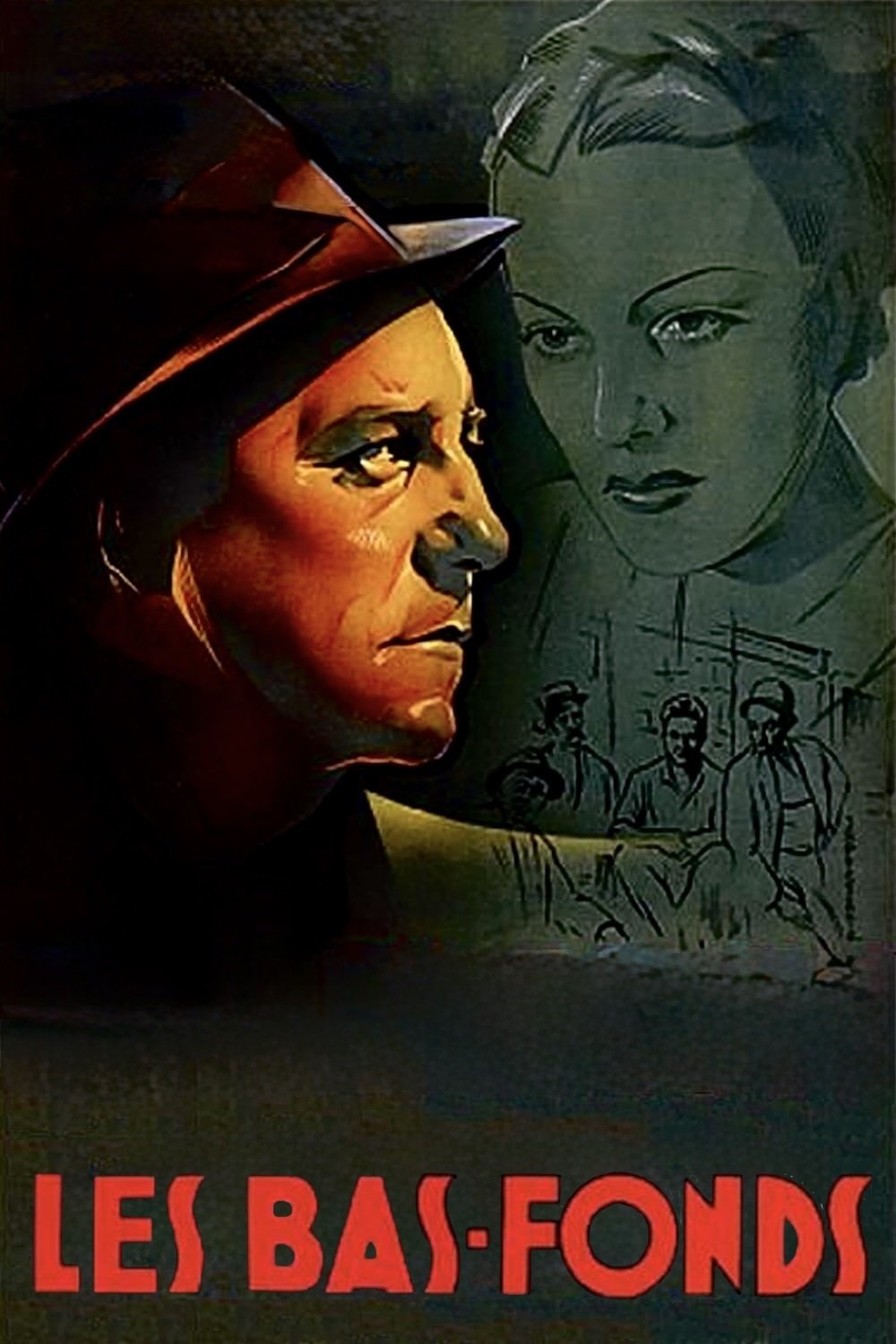 Affiche du film Les Bas-fonds