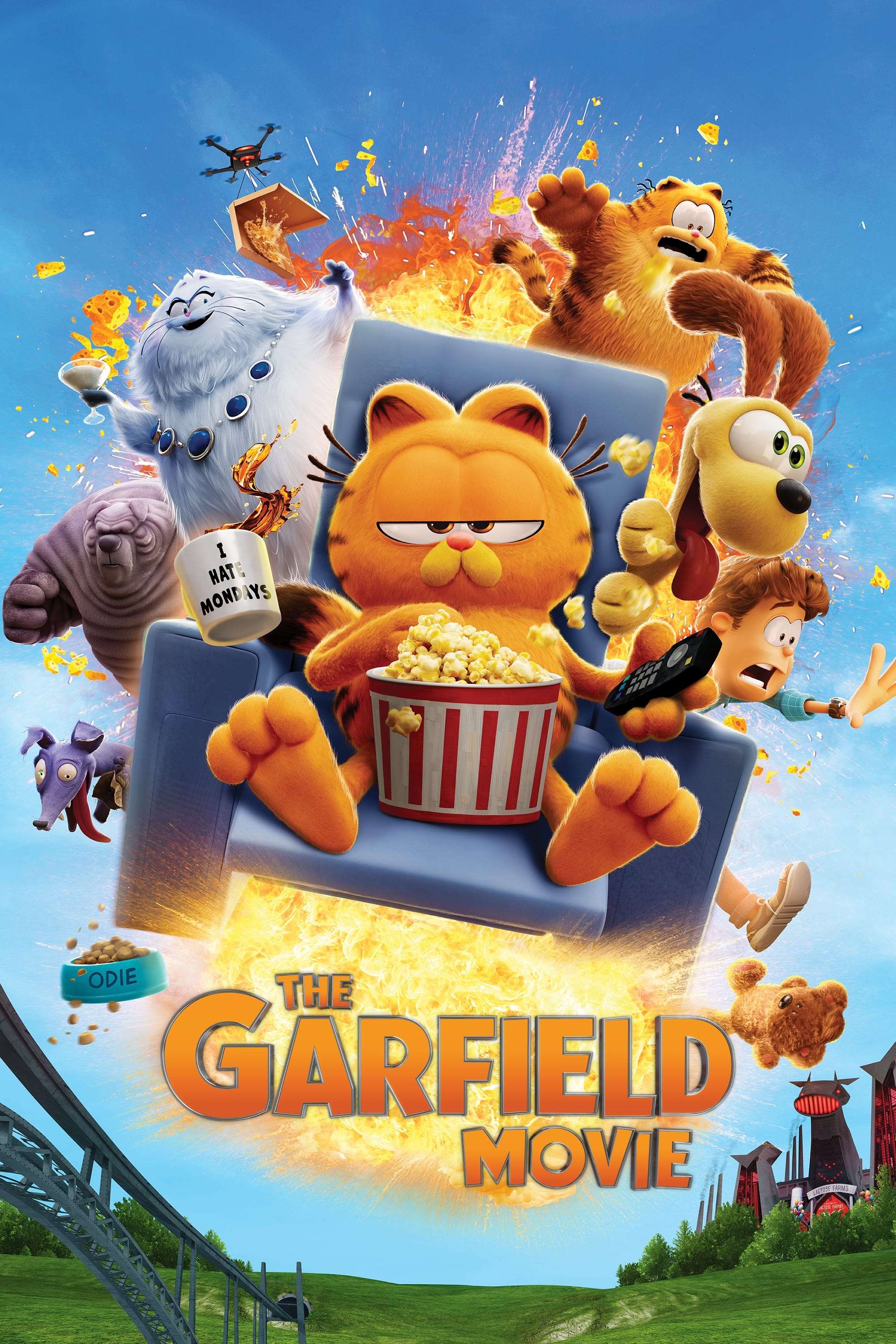 The Garfield Movie poster