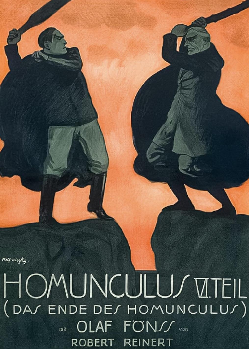Poster de Homunculus, 6. Teil: Das Ende des Homunculus