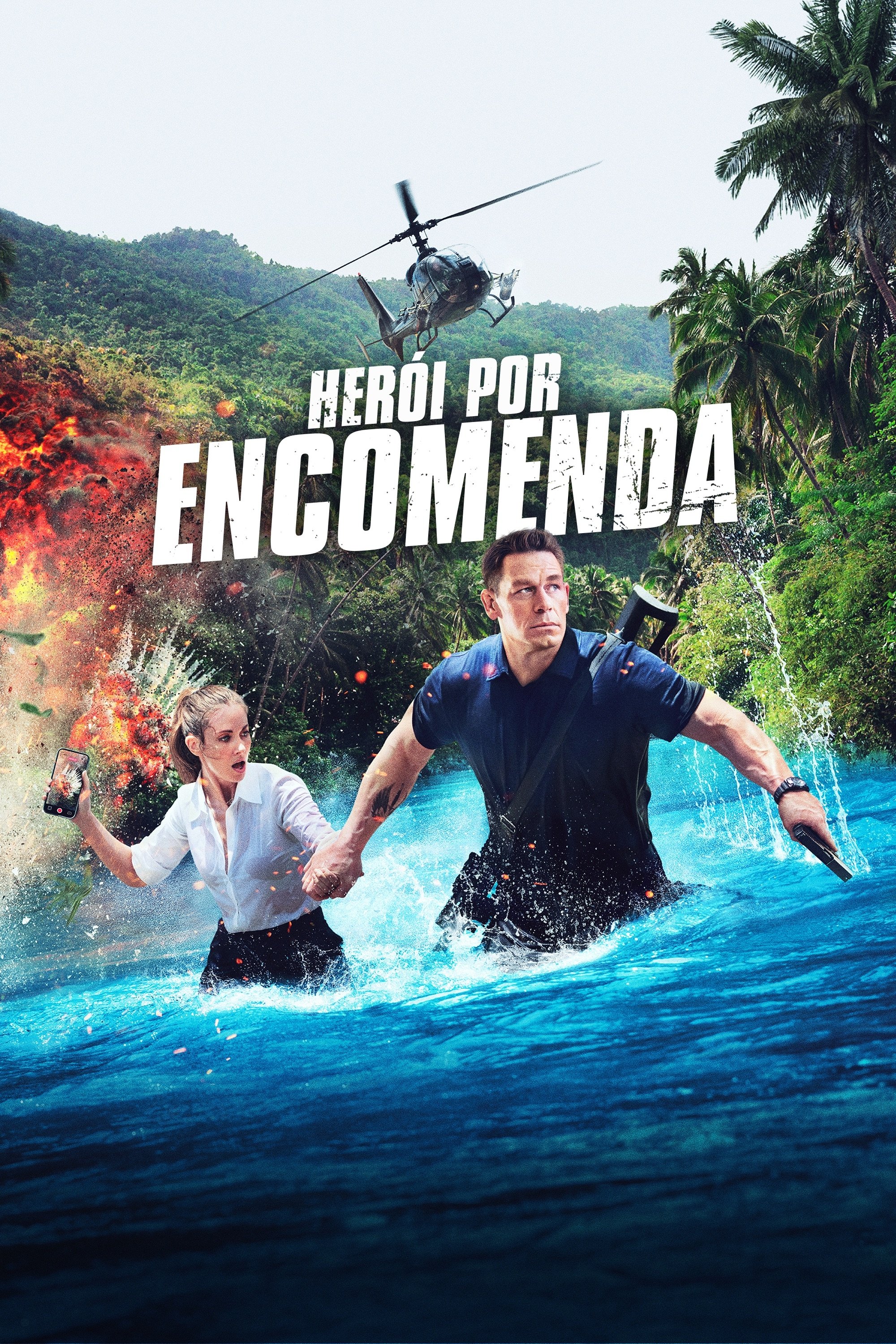 Poster de Herói por Encomenda