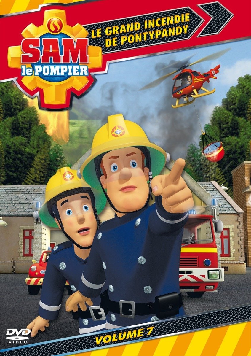 Affiche du film Sam le Pompier : Le grand incendie de Pontypandy