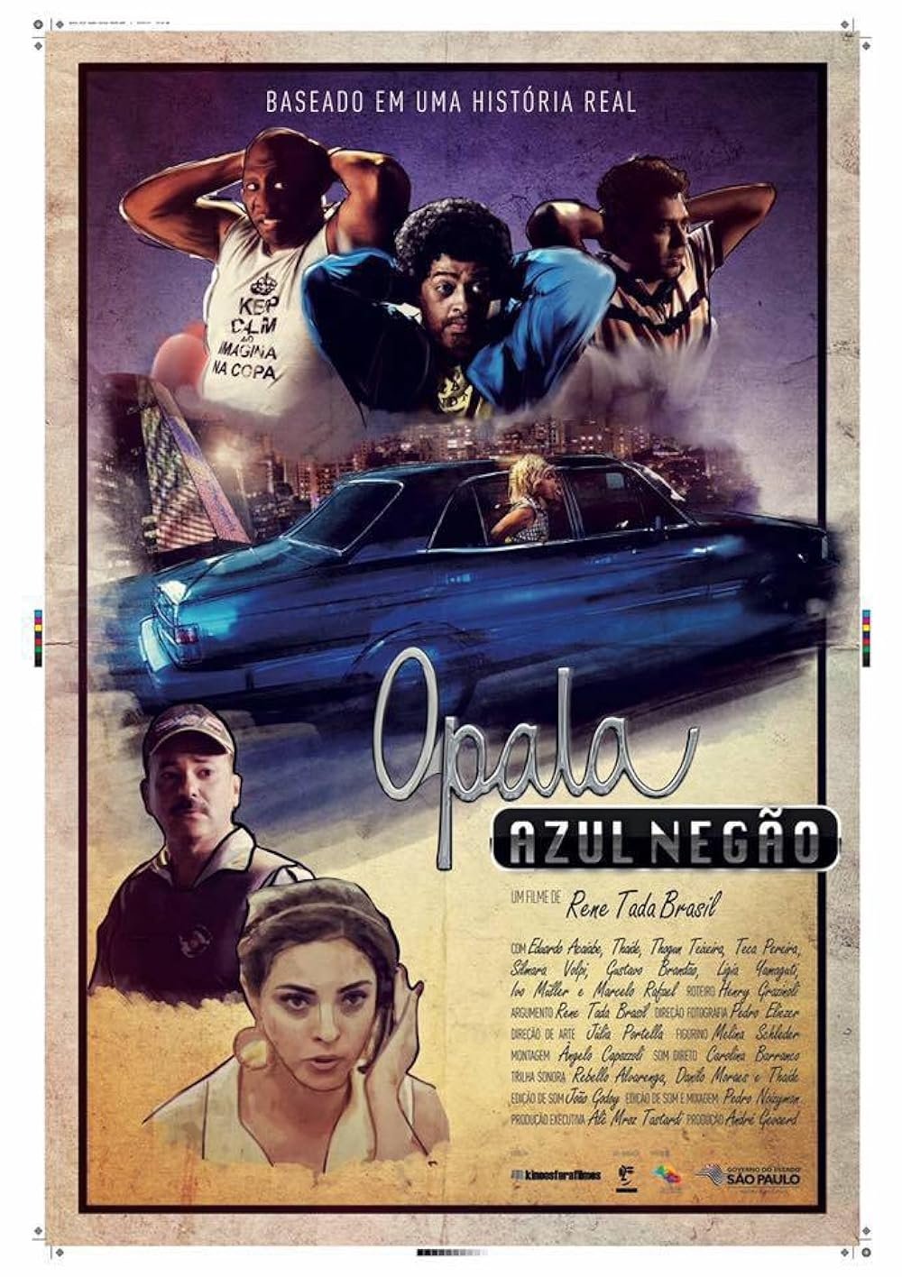 Poster de Opala Azul Negão