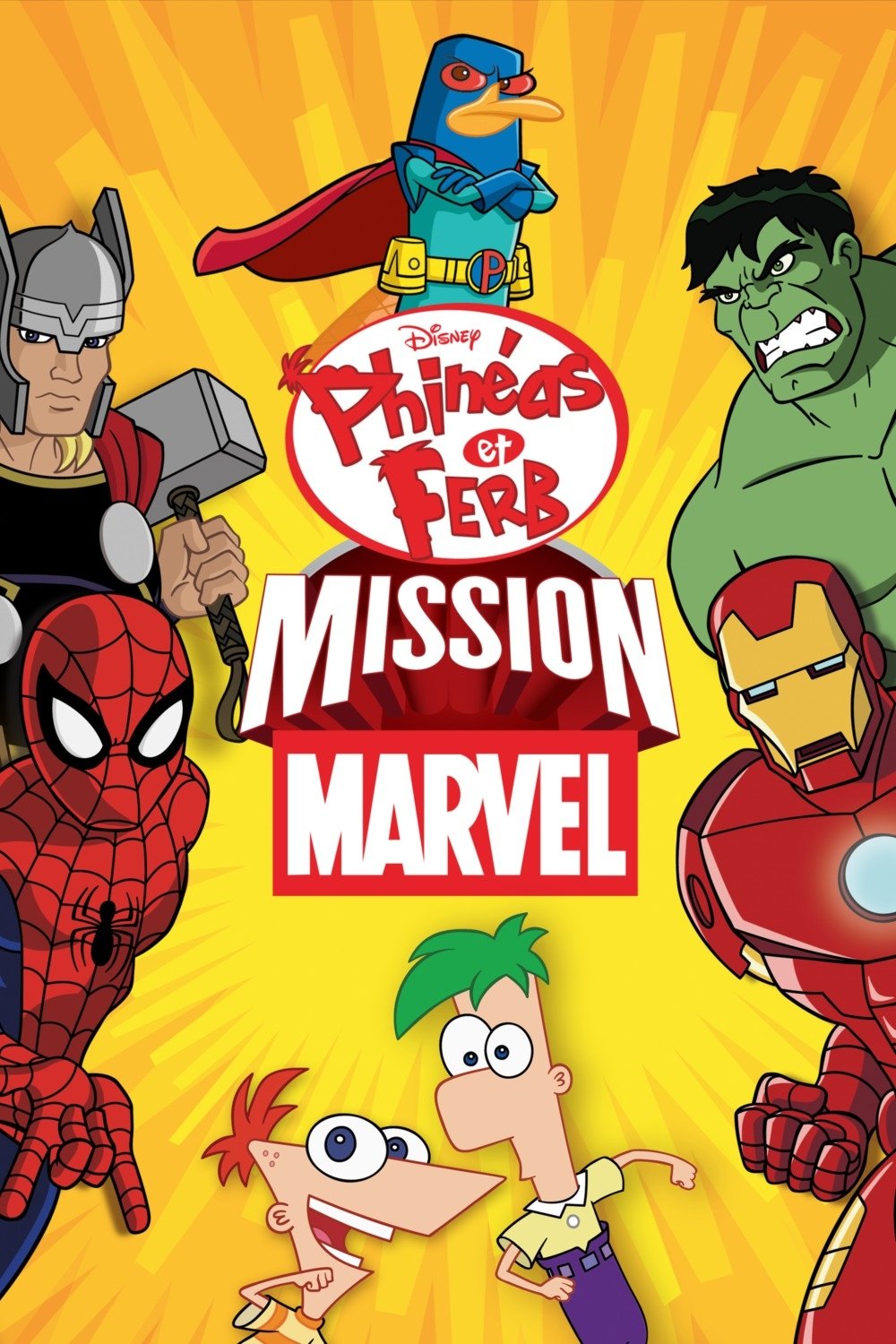 Affiche du film Phinéas et Ferb : Mission Marvel
